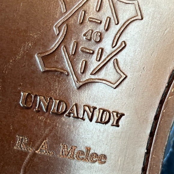 Undandy R.A.Melee men shoes, size 46 color blue - Picture 9 of 9